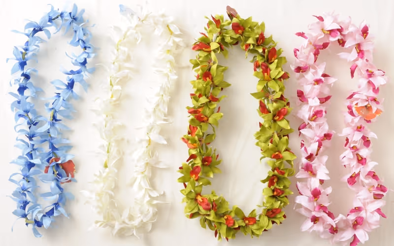 How Are Hawaiian Leis Made?