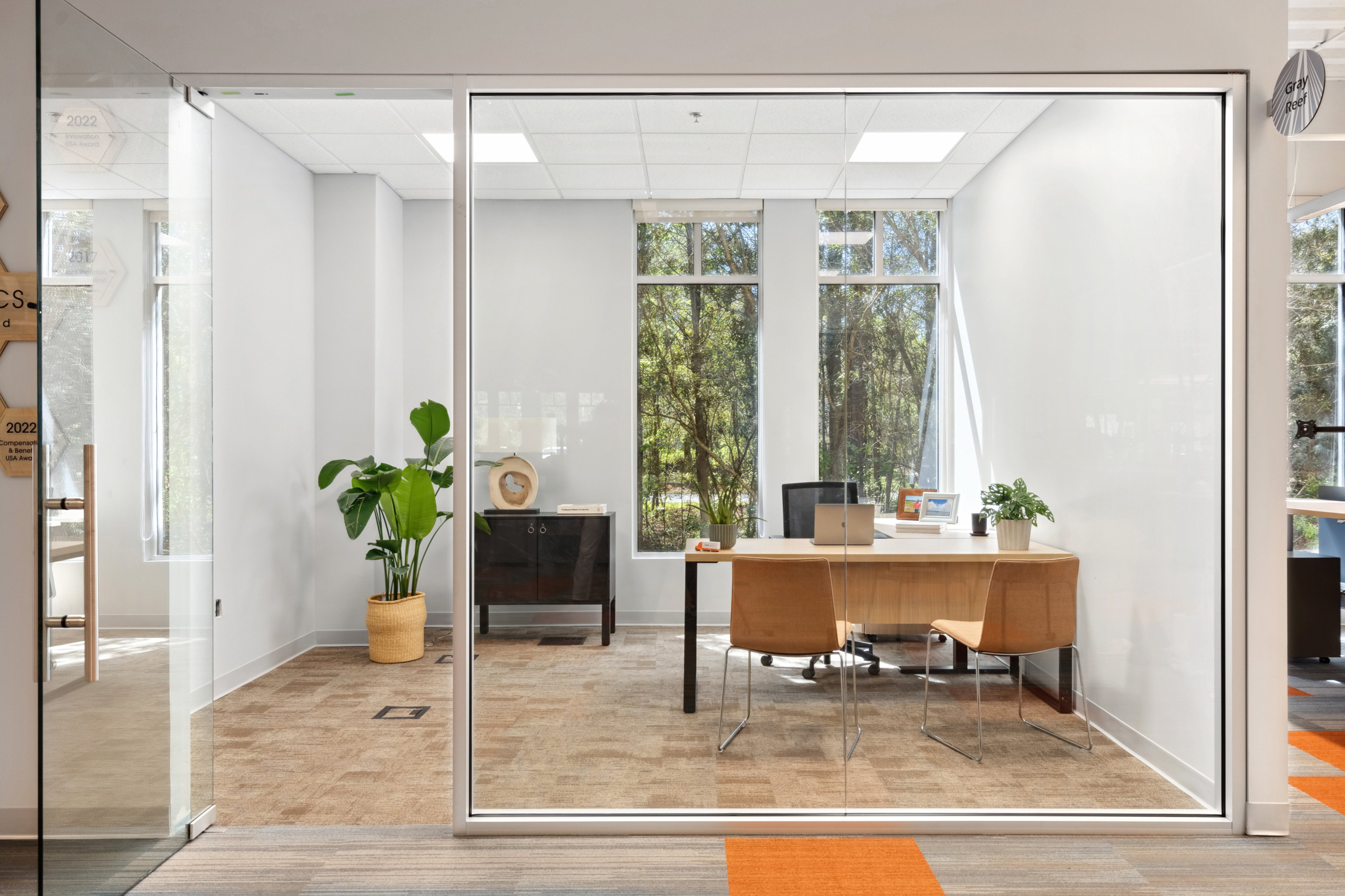 Juliska workshop room designed by PWD Studio. 