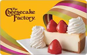 Free The Cheesecake Factory gift card
