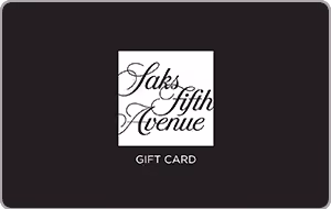 Saks FIfth Avenue gift card