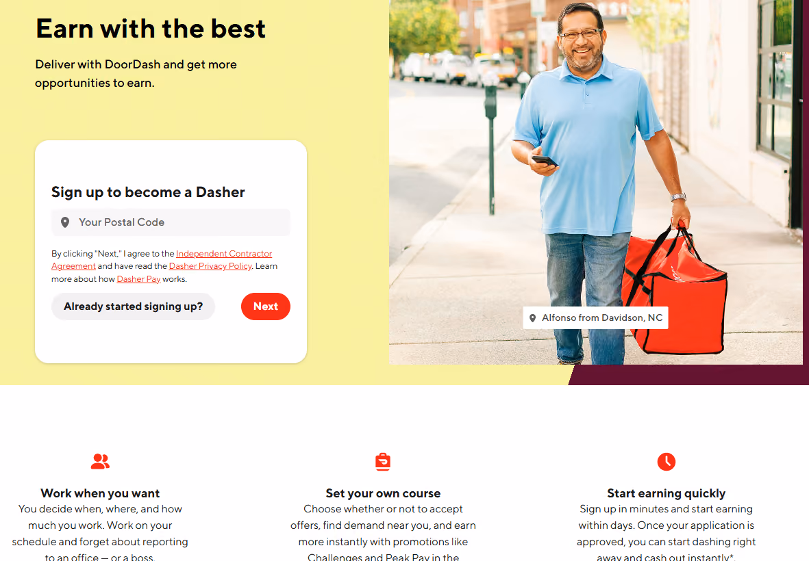 DoorDash - Dasher