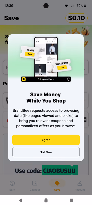 Automatic savings