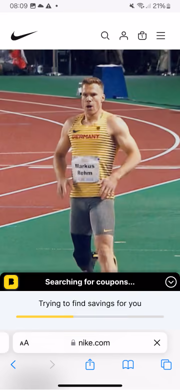 BrandBee looks for matching coupon codes
