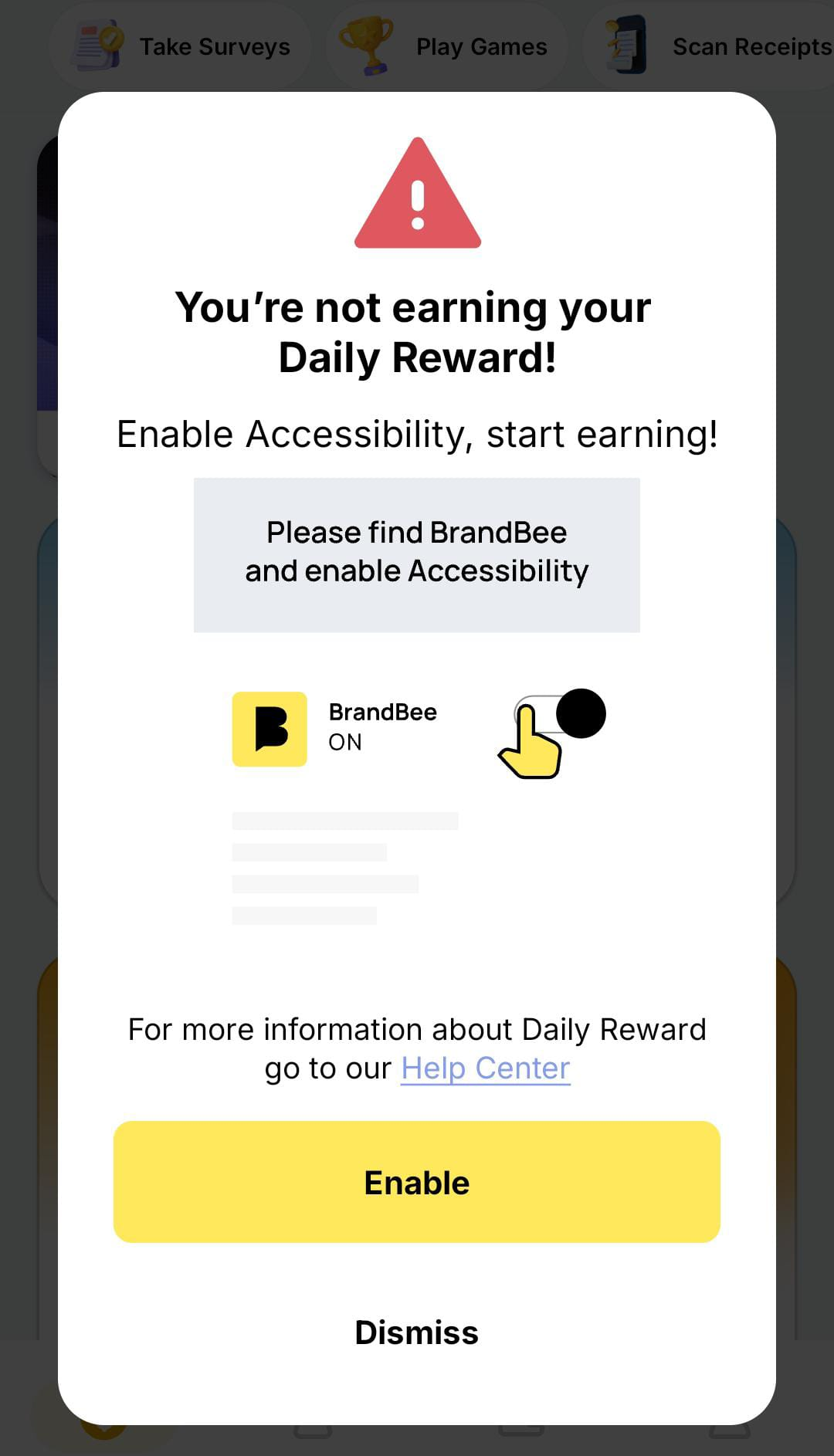 Enable Accessibility on BrandBee