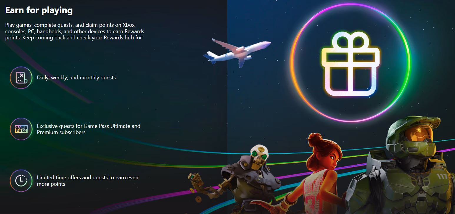 Xbox rewards program
