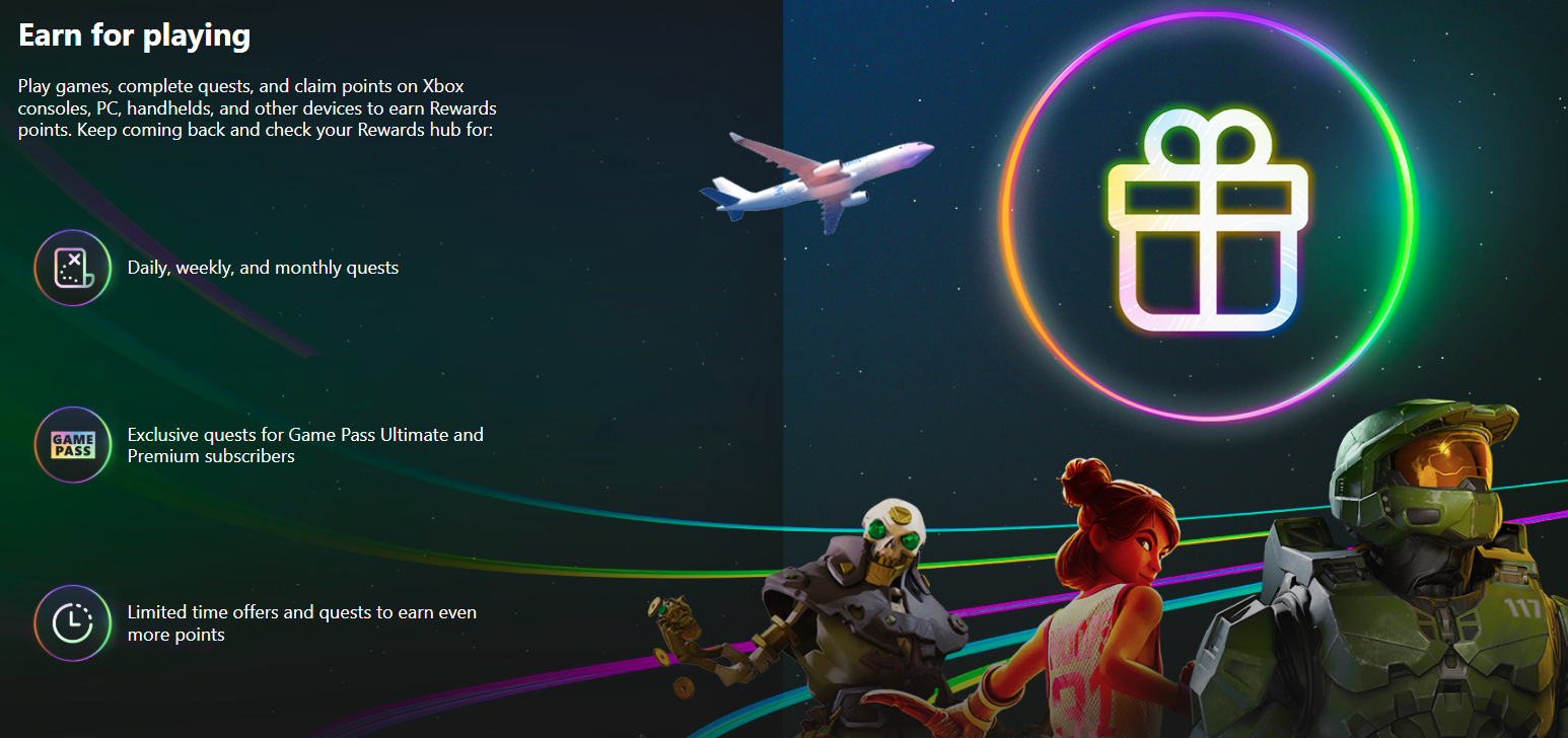 Xbox rewards program