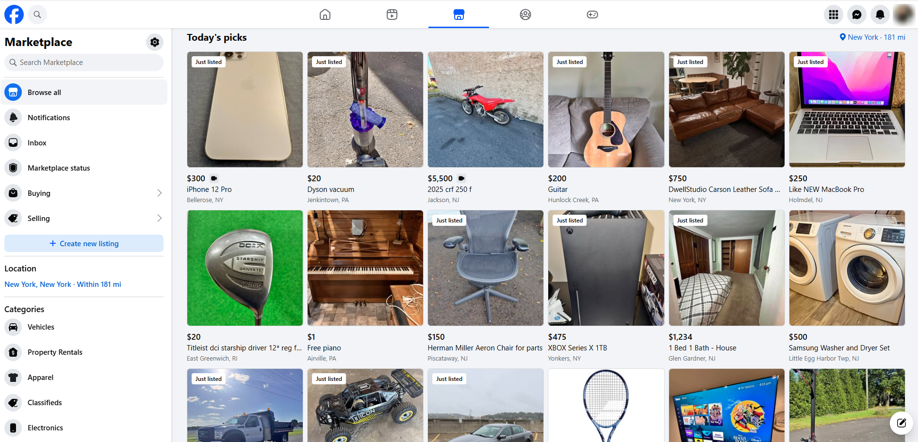 Facebook Marketplace
