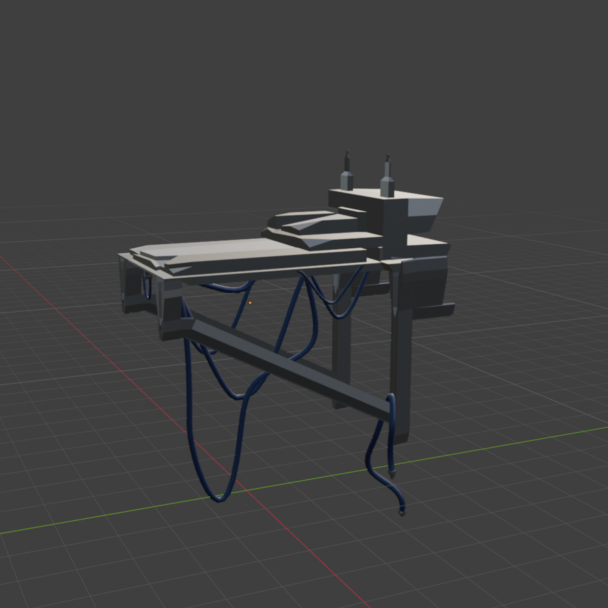Solace game 3D asset - platform