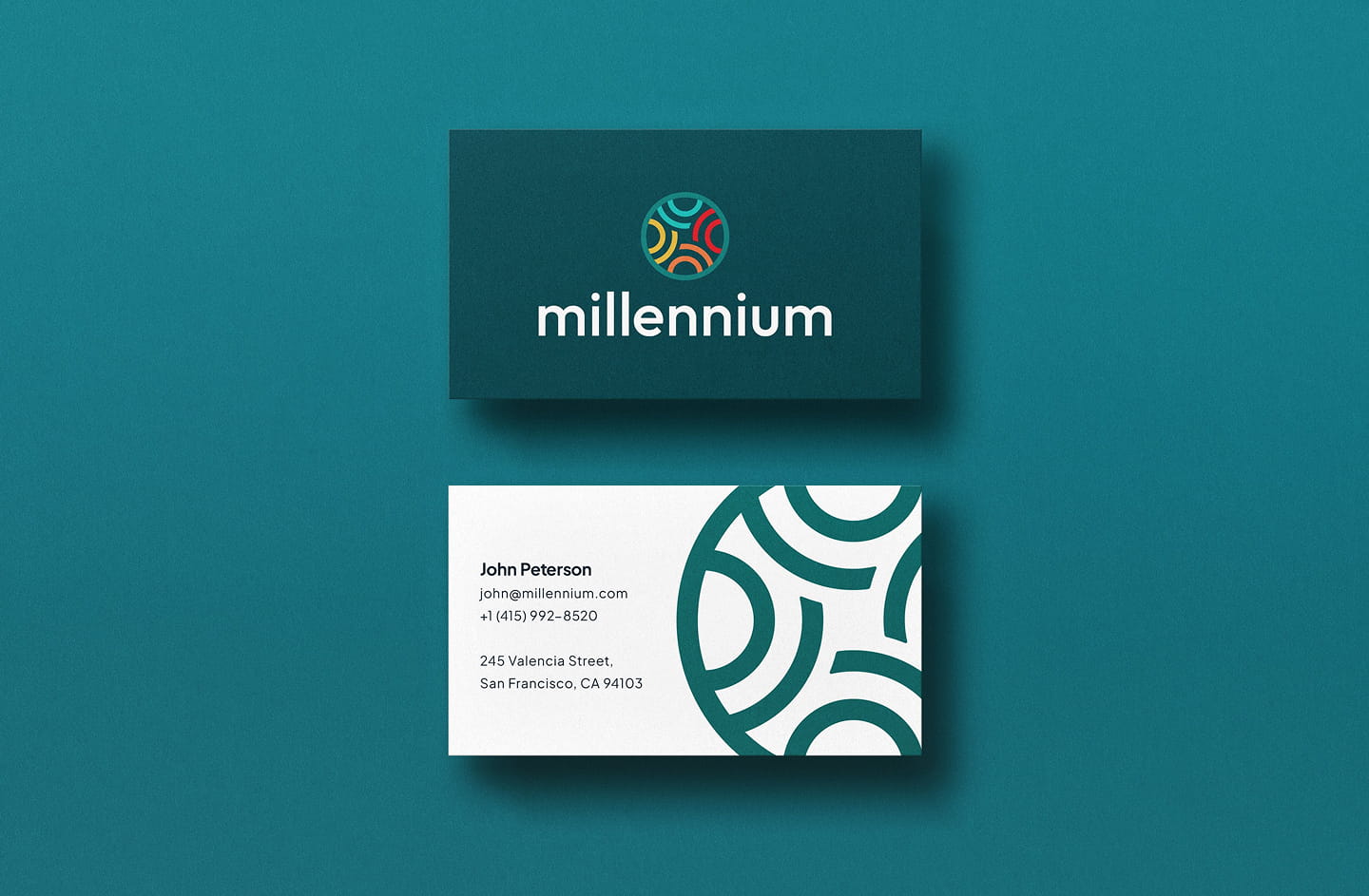 Vision-forward identity system extending through print touchpoints