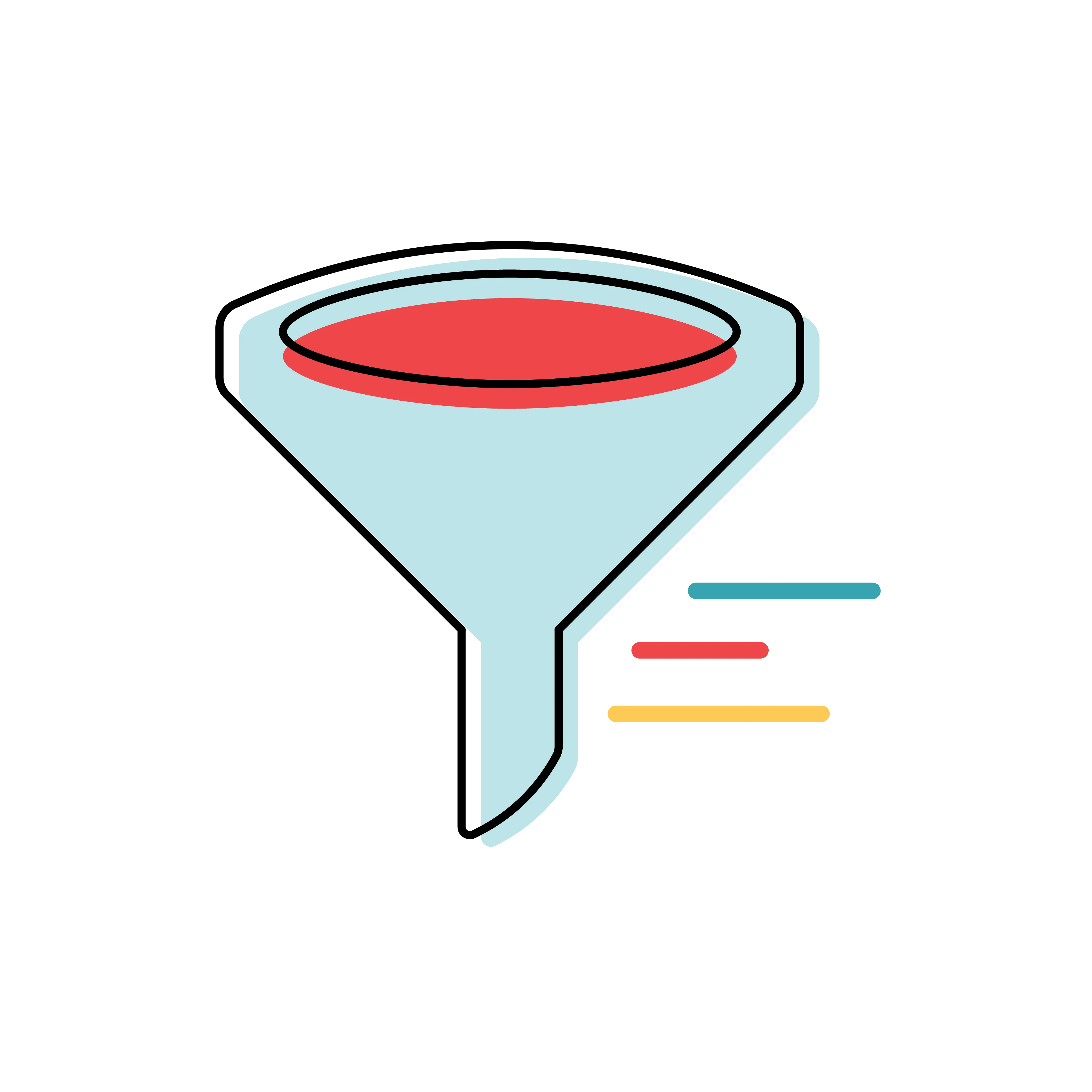 marketing funnel icon