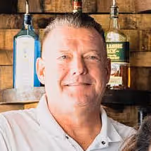 a man in a white shirt