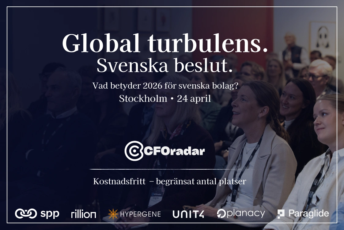 Välkommen på CFOradar 2026