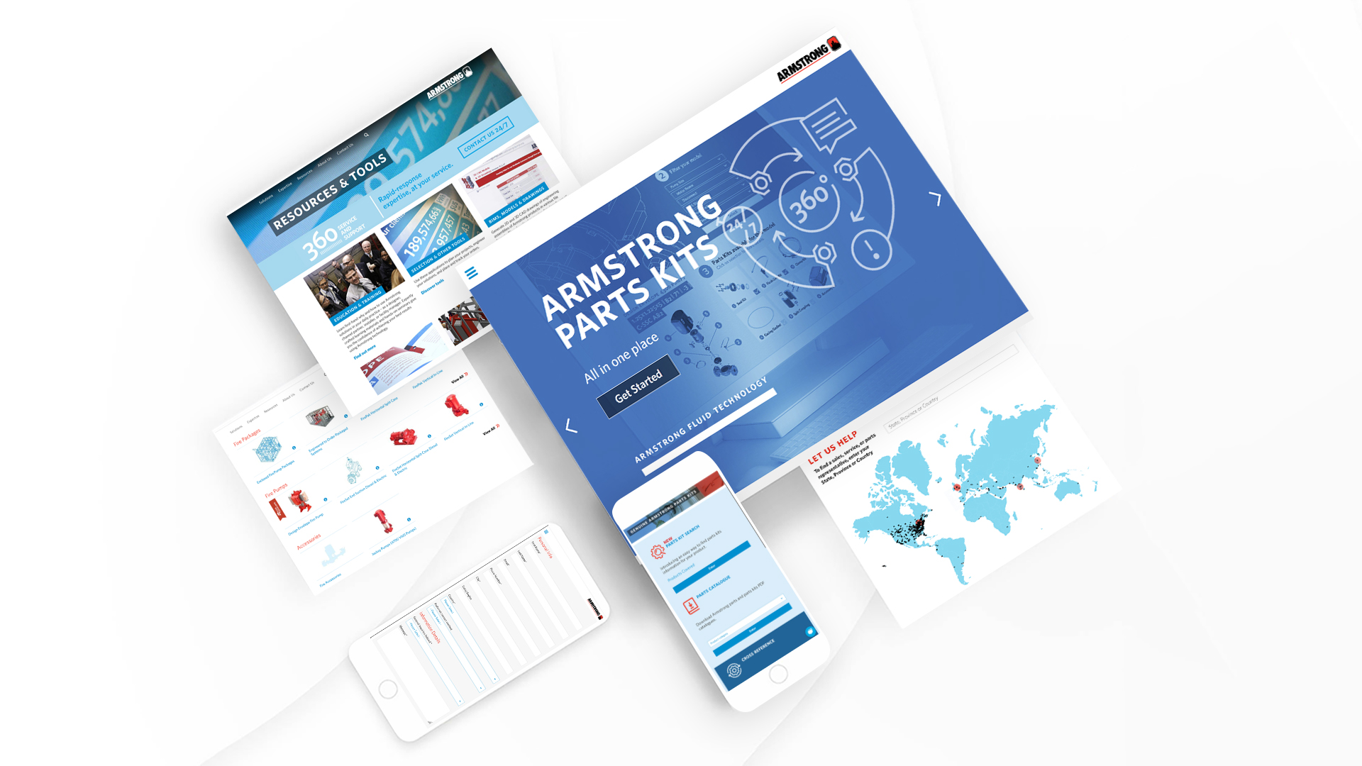 Armstrong Fluid Technology website project by Pragmatica