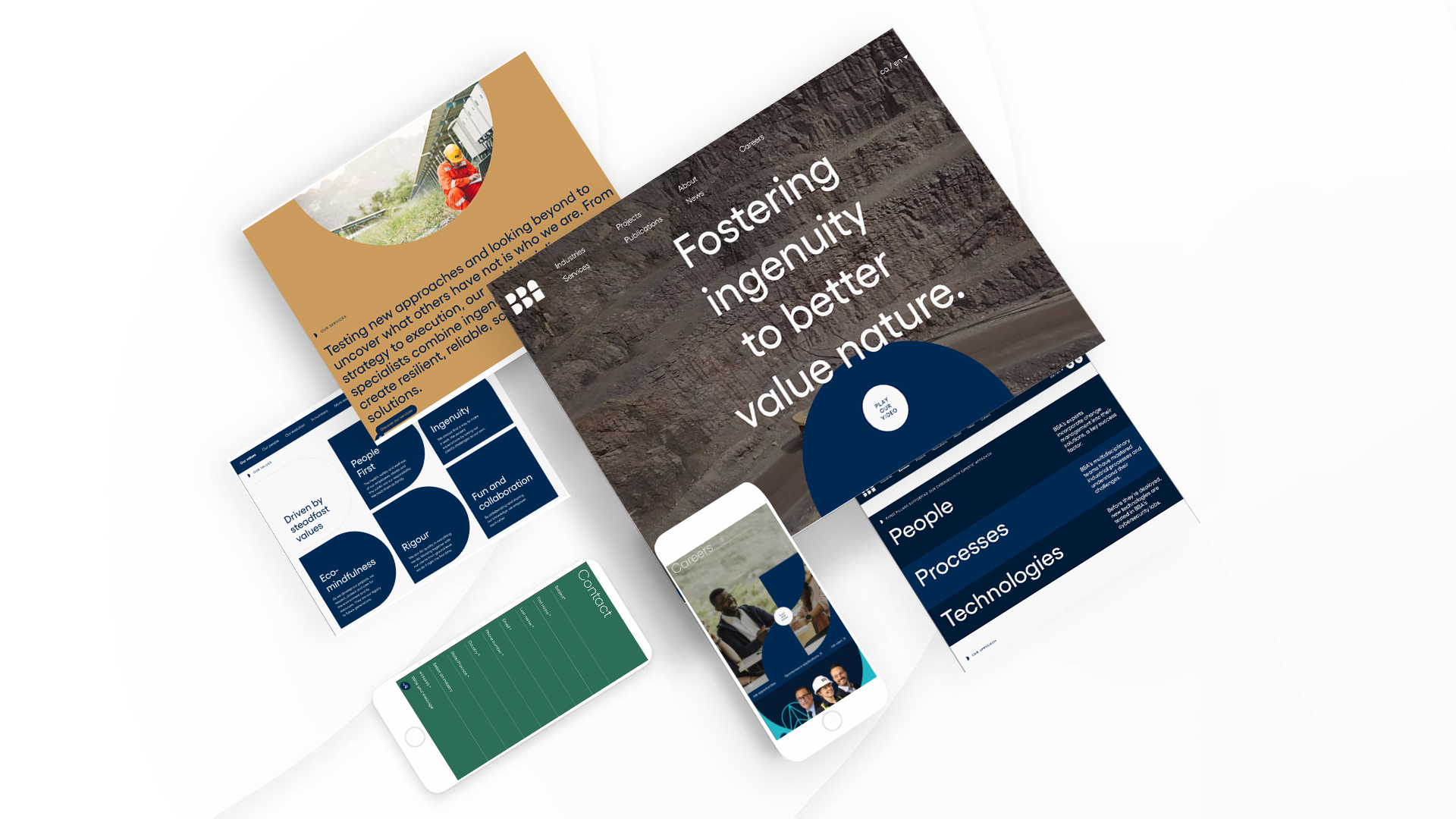 BBA Website Project website project by Pragmatica