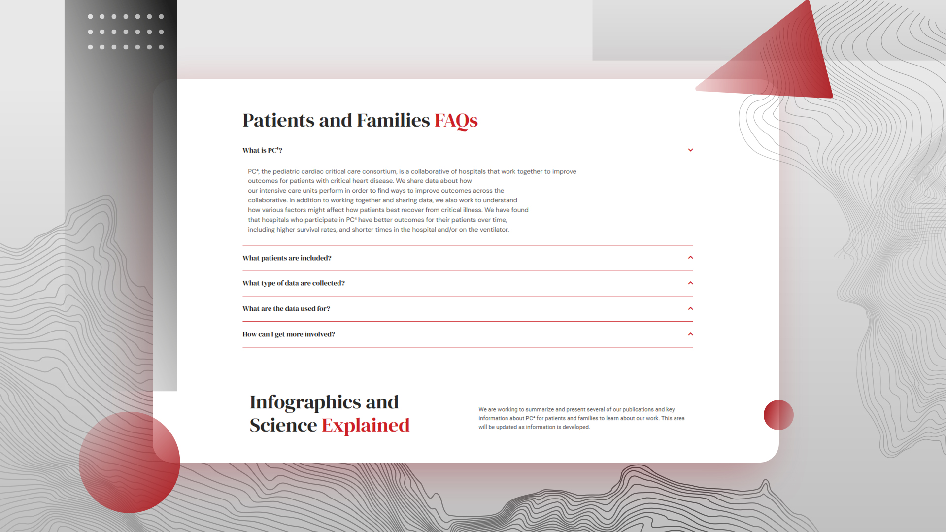 Pediatric Cardiac Critical Care Consortium project overview image 3
