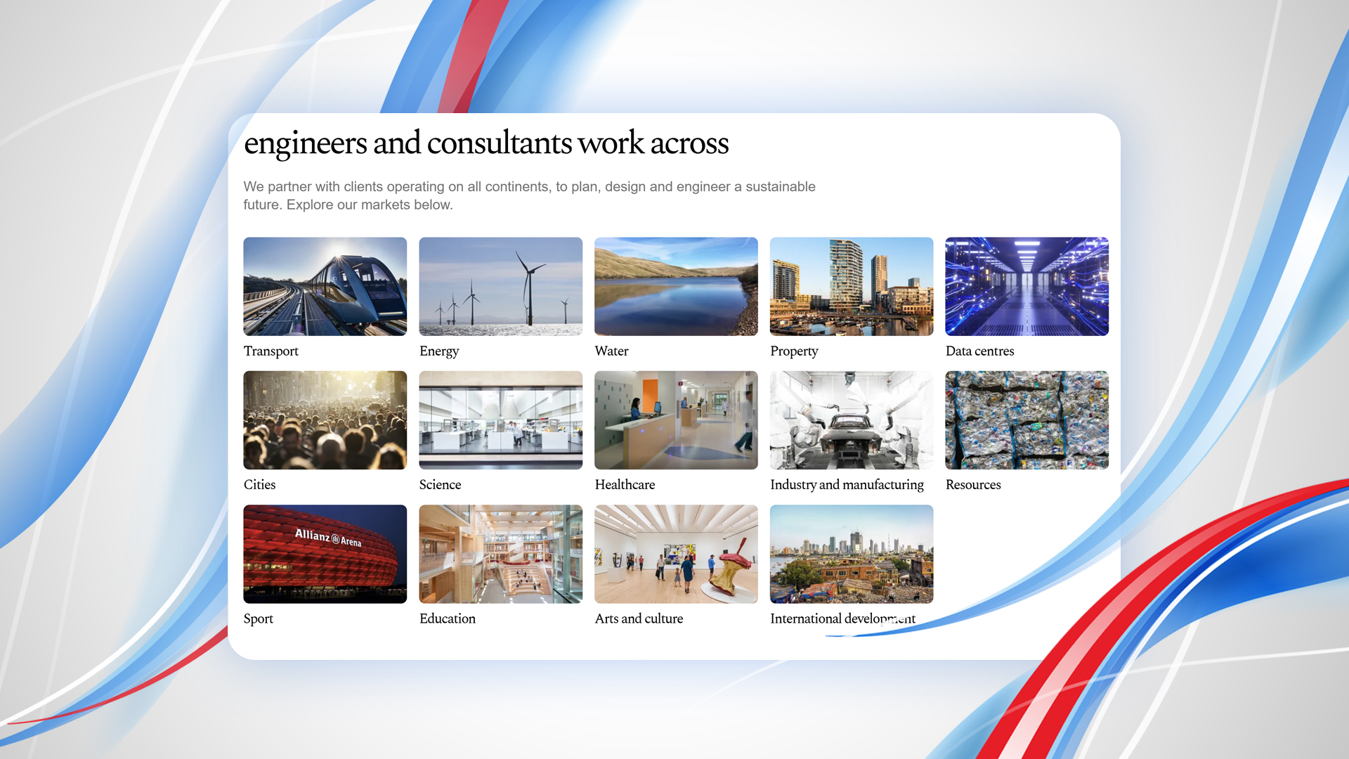 Arup Website Project project overview image 4