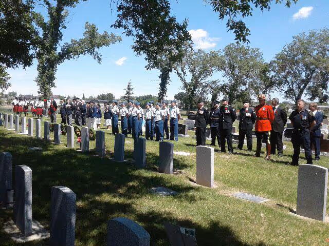 15 Medicine Hat Royal Canadian Air Cadet Squadron Poppy Ceremony 
