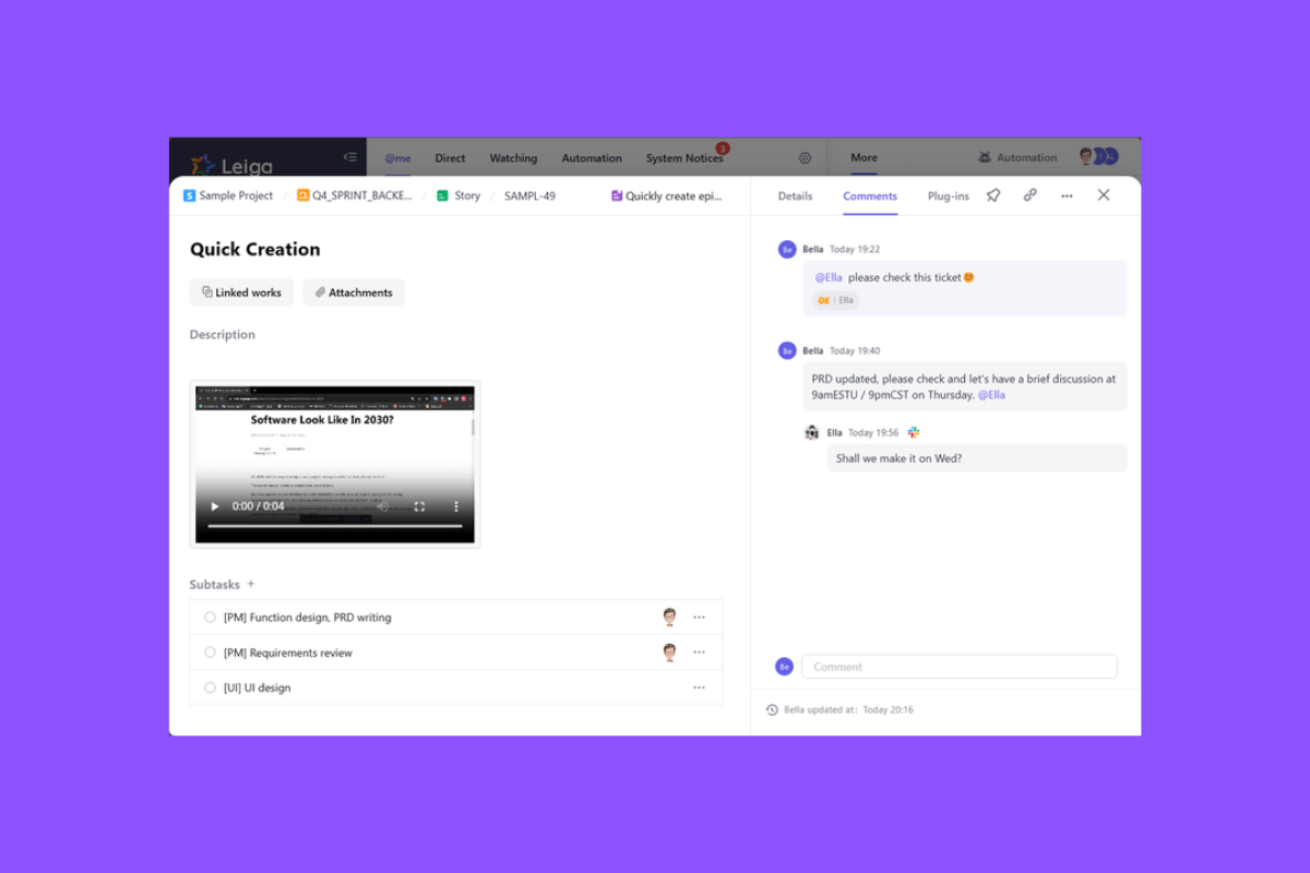 Leiga has a developer-first design, helping them work productively
