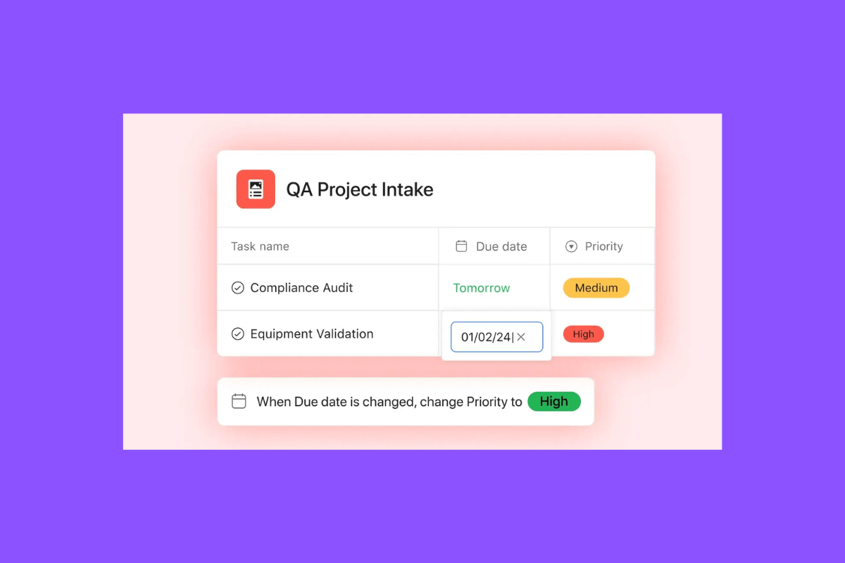 Asana has a user-friendly interface