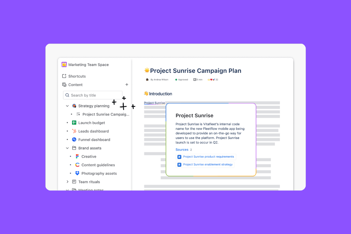 Confluence is a documentation tool perfect for an enterprise