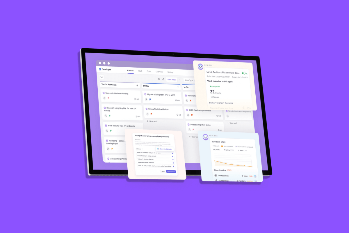 Leiga the AI-powered project management platform