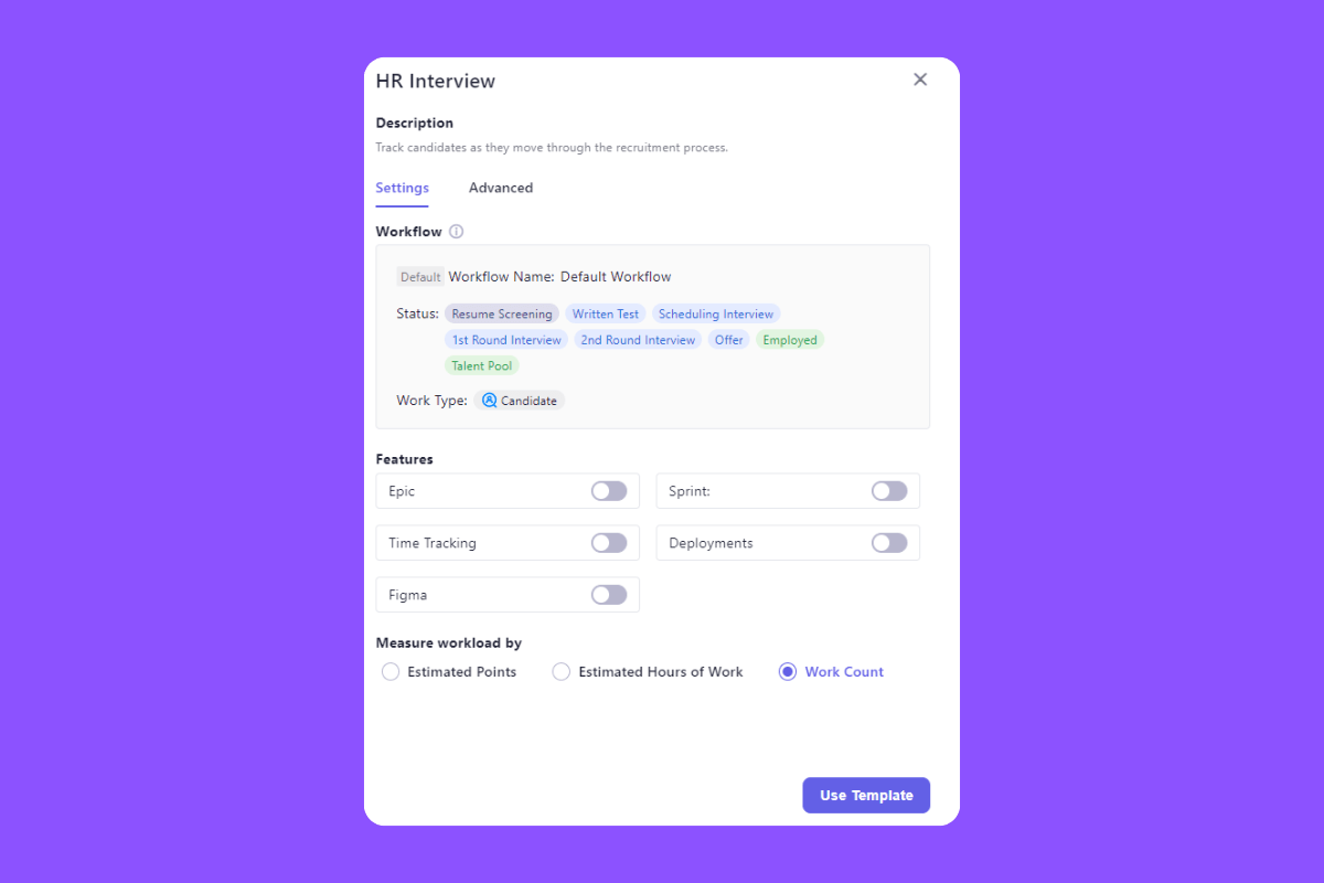 HR Interview Board tea