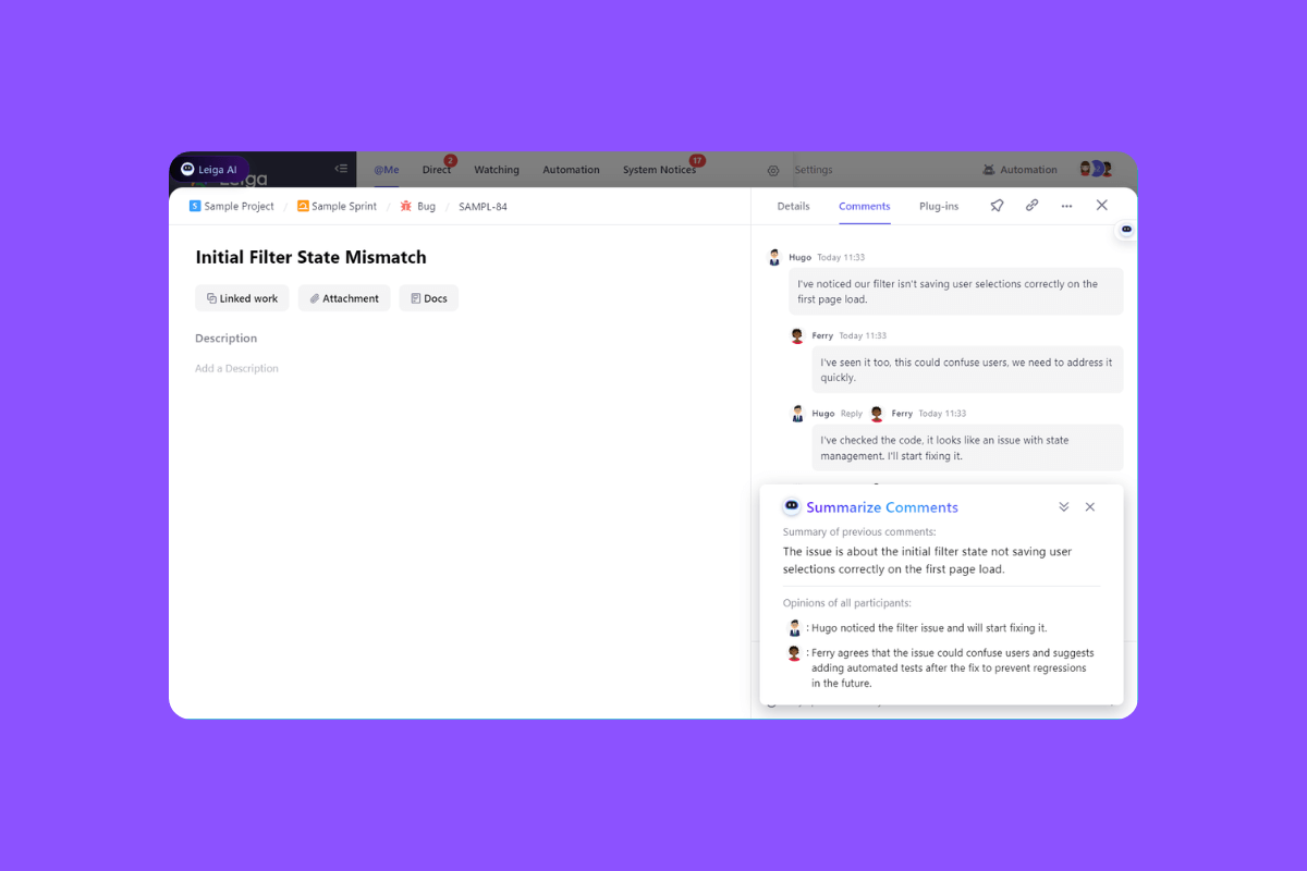 How Leiga changes the way teams do project documentation