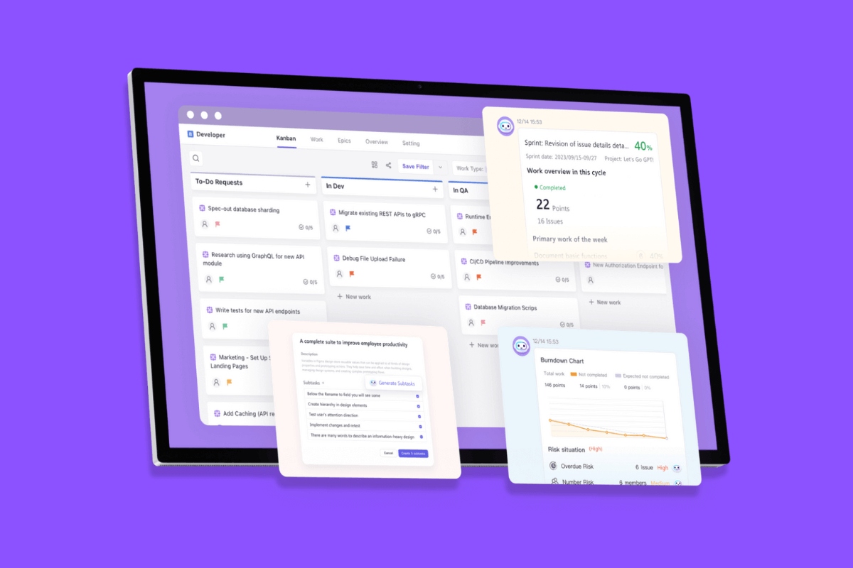 Leiga for agile project management