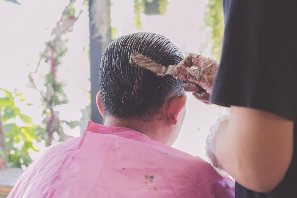Dye Transplanted Hair