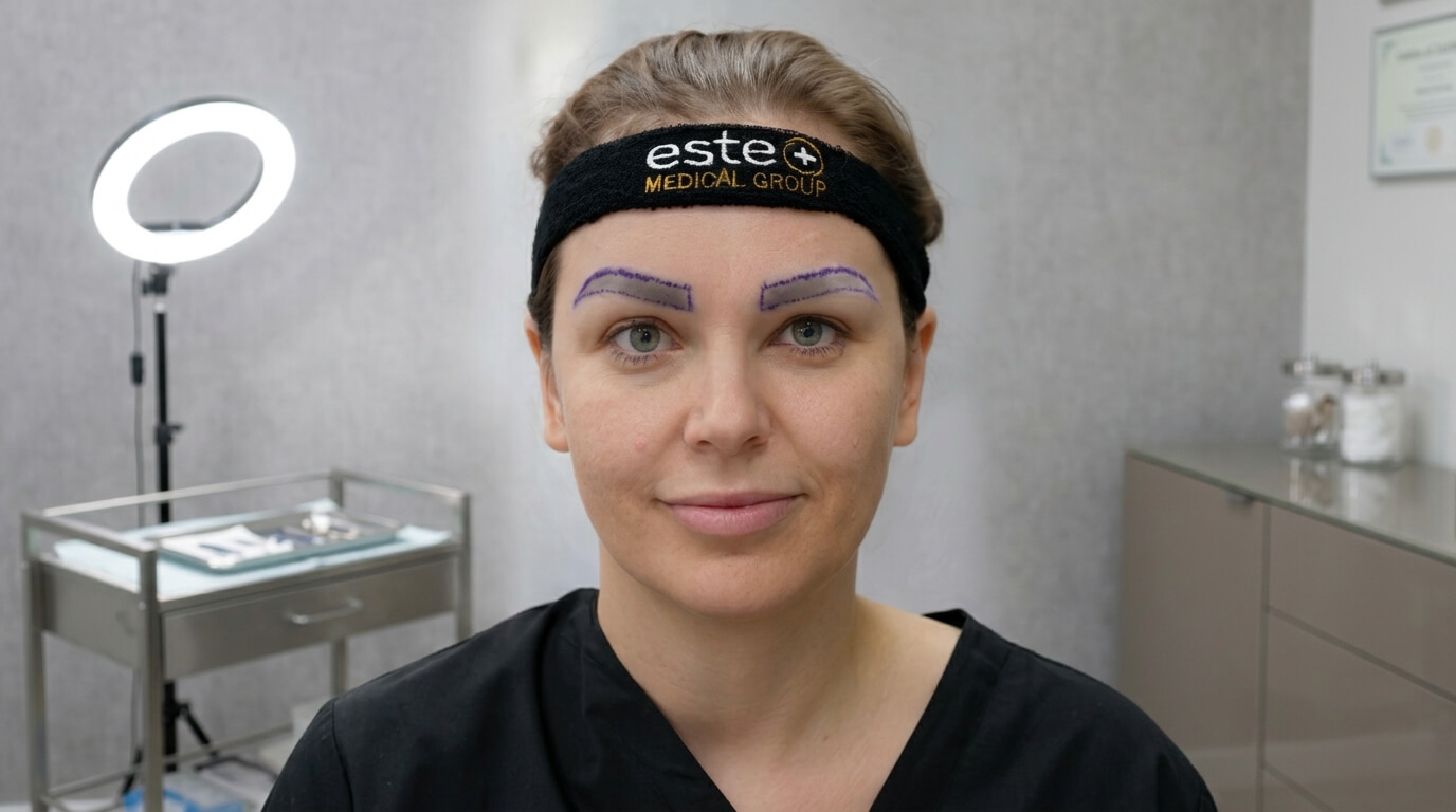 Inna’s Natural Eyebrow Transplant in Turkey with Este Medical