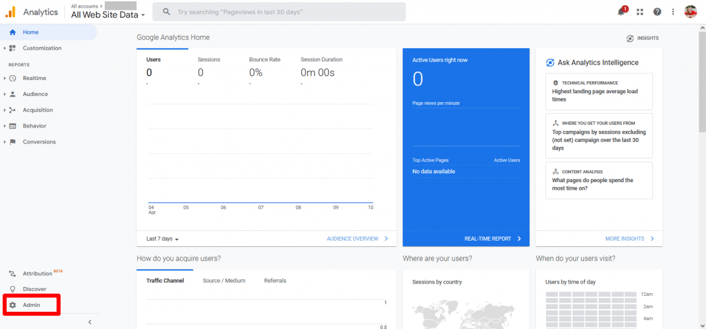 google analytics 3 dashboard photo