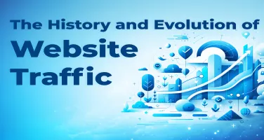 The history website traffic 