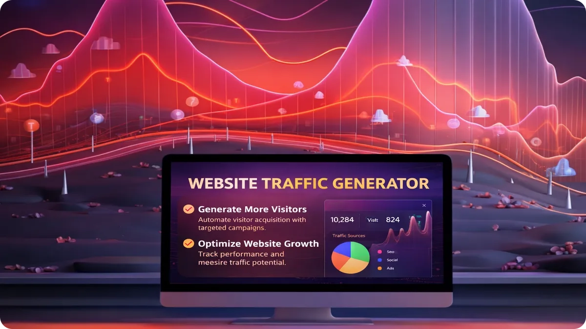 Website traffic generator
