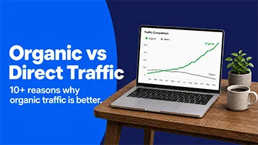 organic vs direct traffic
