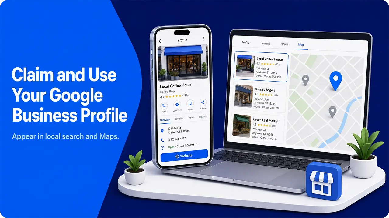 Google Business Profile for local search visibility