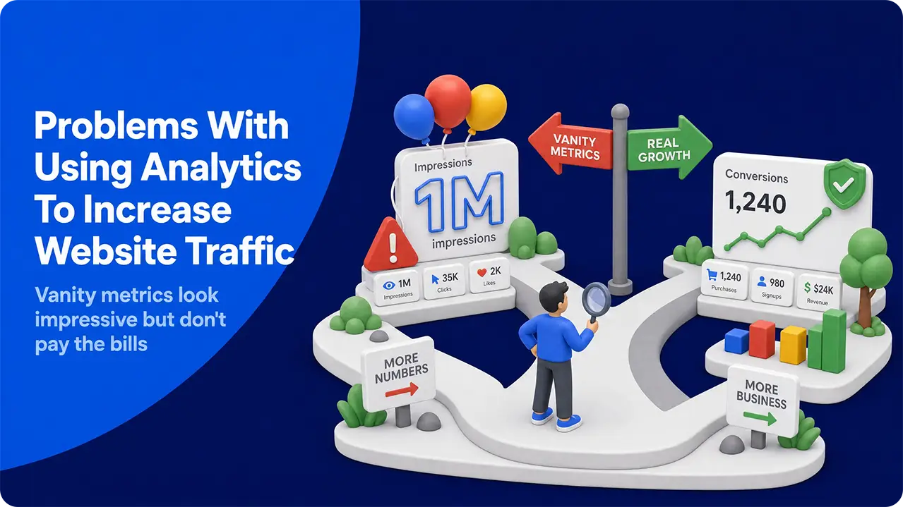 Vanity metrics vs real growth: choosing conversions and revenue over empty impressions in analytics