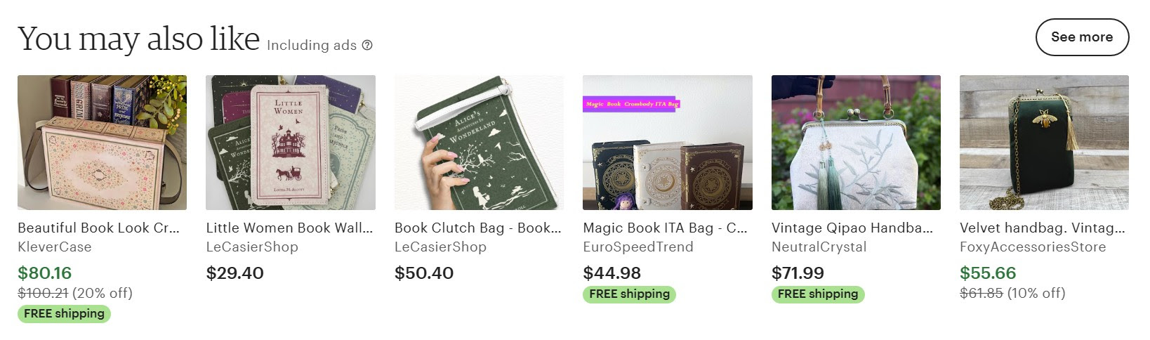 You may also like - Etsy Recommendations