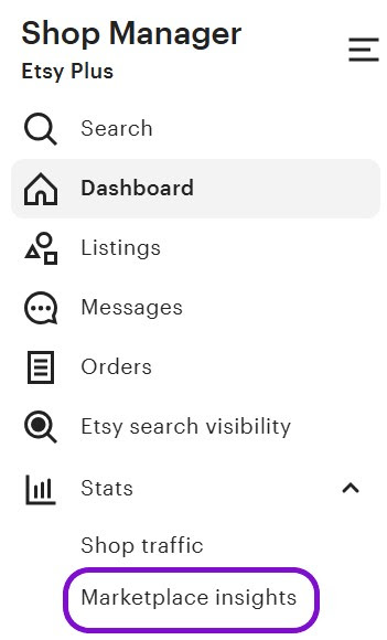 Etsy Marketplace Insights