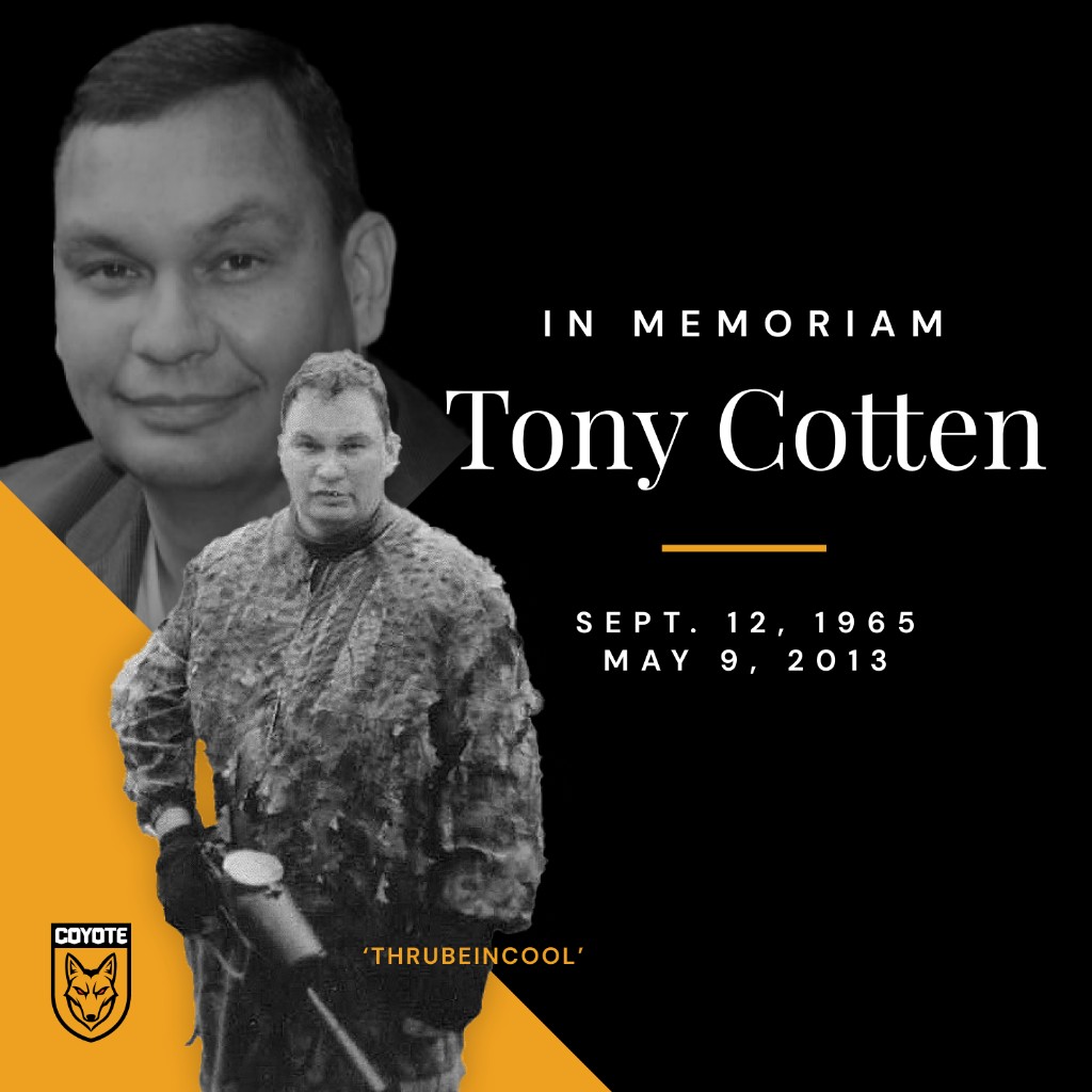 In memoriam: Tony Cotten, 1965 to 2013, Courtny Cotten's father