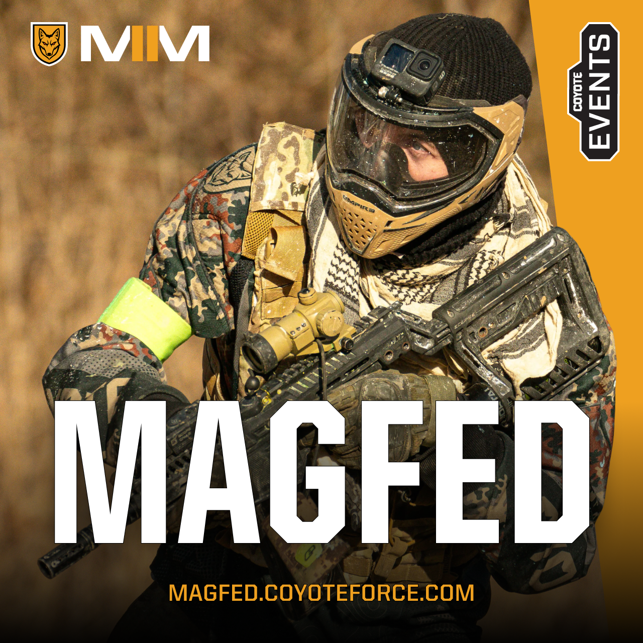 Sunday, July 26th. Jump into the most immersive style of paintball - tactical, team-based, and all about precision over volume. Just bring yourself - we’ll supply everything you need to hit the field. Experience real-mission gameplay, learn from seasoned Magfed operators, and see what all the hype is about. Whether you’re brand new or switching from hopper-ball, this is the perfect way to start. Limited spots available. Train. Compete. Belong.