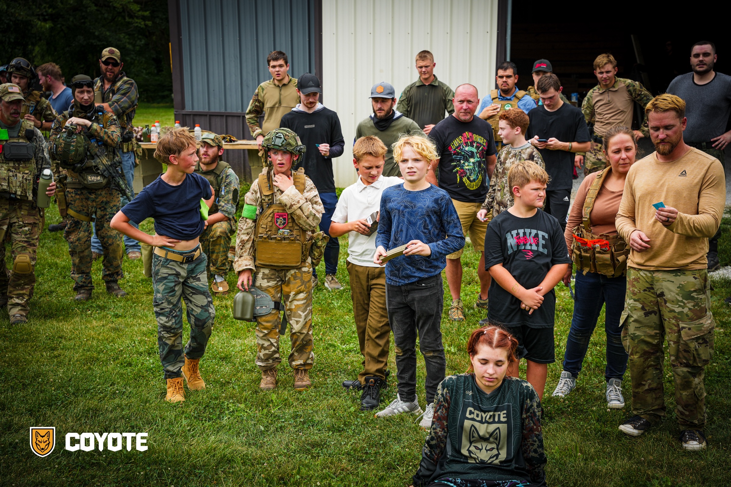 Coyote Force community on the field