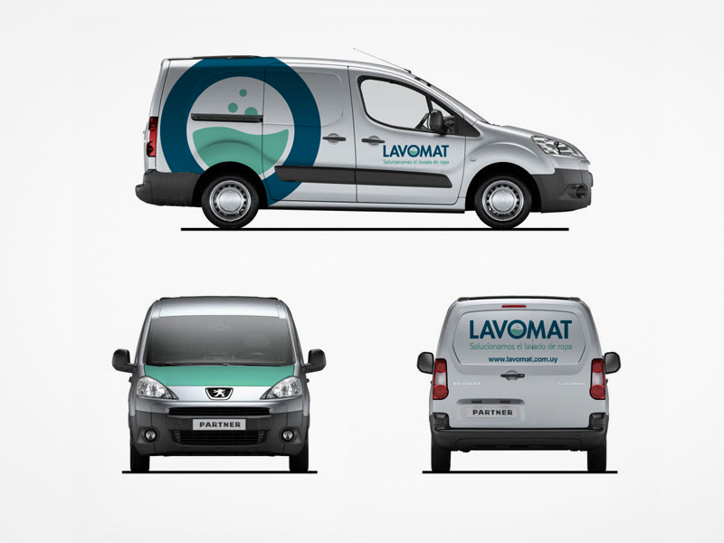 Gráfica vehicular Lavomat