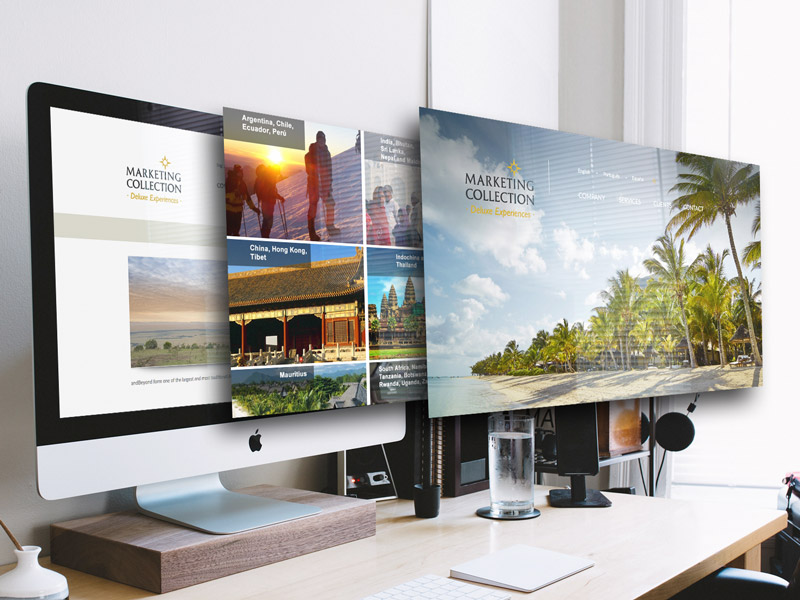 Sitio web Marketing Collection