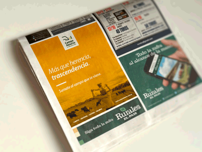 Avisos de prensa Campo Abierto