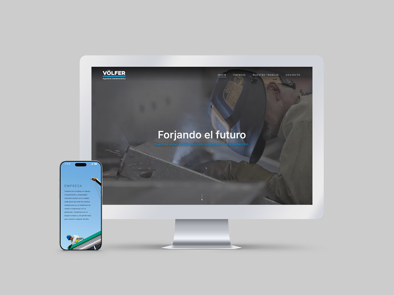 Sitio web Völfer