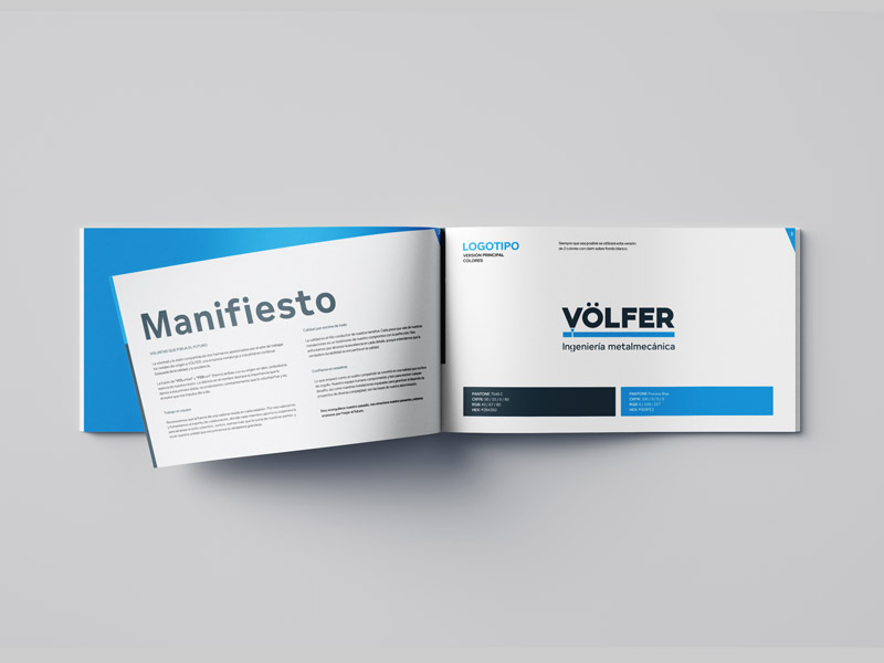 Manual de marca Völfer