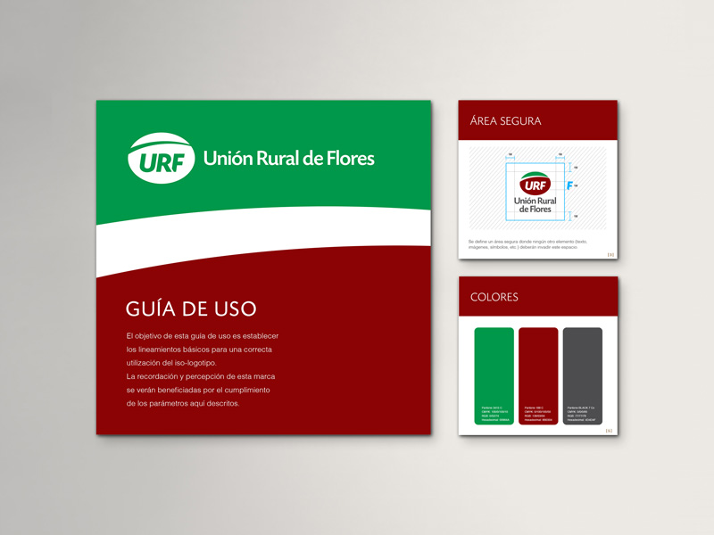 Manual de marca para URF- Unión Rural de Flores
