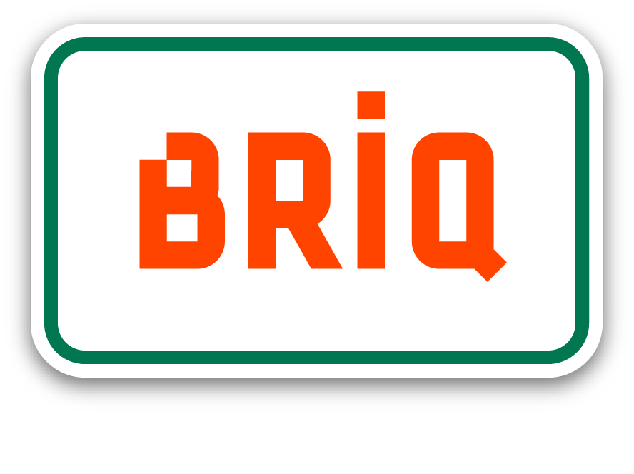 Logo de BRIQ