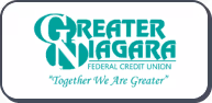 Greater Niagara Federal Credit Union logo with the tagline 'Together We Are Greater'.