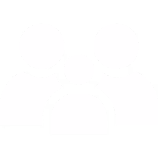 Icon of three white silhouettes representing two adults and one child, symbolizing a family.